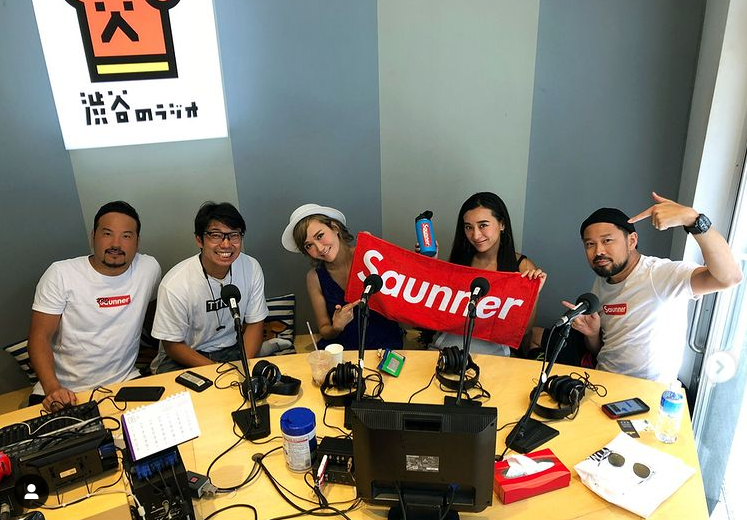 渋谷のラジオ「美とサウナ」